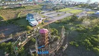 Drone view of First Flight Adventure Park in Nag's Head - 5.4.23