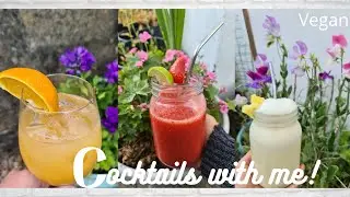 MAKE VEGAN COCKTAILS WITH ME!! WHAT ARE THE BEST VEGAN COCKTAILS?!