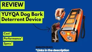 YUYQA Dog Bark Deterrent Review | 3X Ultrasonic Bark Control | Humane & Effective Anti Bark Device