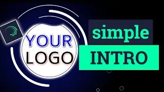 How to Make a Simple Intro in Alight motion | alight motion tutorial