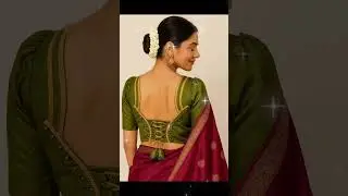 Beautiful neck design ब्लाउज नेक डिजाईन बाजू डिजाईन #blouse #neck blouse design #reel