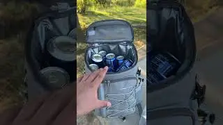 Stay cool this summer with the ultimate cooler backpack! #fok #summer #hike