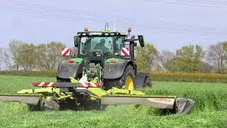 JohnDeere 6R230 mit Claas 8500c Disco!