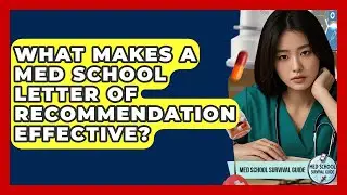 What Makes A Med School Letter Of Recommendation Effective? - Med School Survival Guide