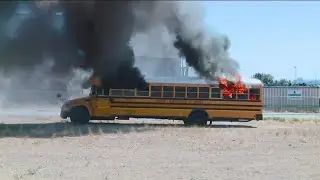 Meridian school bus safety training