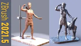 ZBrush2021.5 &mdash; Что нового! &mdash; Толстая кожа, контрастное моделирование, Curves Helper, ZModeler Slice и многое другое!
