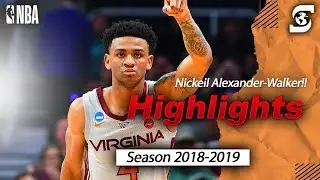 Nickeil Alexander-Walker Virginia Tech 2019 highlights