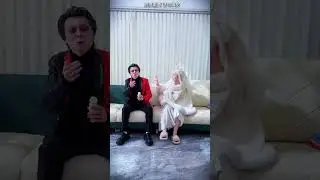 Mr. Joker's pills are too powerful#clown #couple #shorts