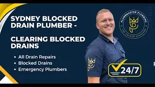 Sydney Blocked Drain Plumber - Blocked Drains Near You - Plumbmaster Plumbing