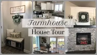 House Tour 2018 | Farmhouse Decor Tour 🏠