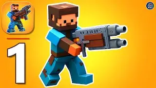 Build and Survive - Gameplay Walkthrough Part 1 - Fortify Base Repel Horde (Android, iOS)