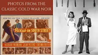 PICKUP ON SOUTH STREET 1953 - Publicity Material From The Classic Cold War Noir Thriller
