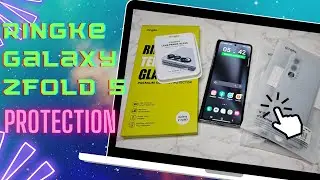 Samsung Galaxy Z Fold 5 Protection on a BUDGET | Ringke- Minimal Case & Screen Protector