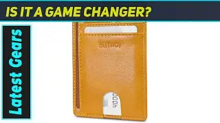 Best Slim Wallet? Buffway Minimalist Leather Wallet