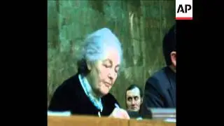 SYND 6-10-72 : PRESIDENT ALLENDE OF CHILE RECEIVES PEACE PRIZE