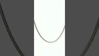 Elevate Your Style: New Silver Thin Neck Chain For Men And Boys!