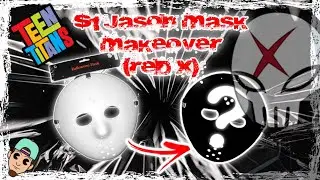 $1 Jason Mask Makeover || Red X