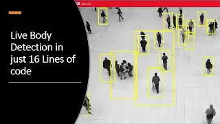 Live Body Detection App in just 16 Lines of code using python | OpenCV