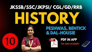 MODERN HISTORY SERIES || LEC - 10  WILLIAM BENTICK ,  DALHOUSIE @ApniJobsAcademyCompetitiveexam
