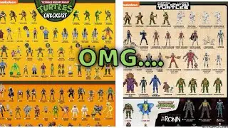 Cowabunga!! NECA TMNT checklist reveals new goodies - upcoming Patreon Ronin giveaway!!