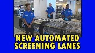 Automated Screening Lanes Open at DFW Airport
