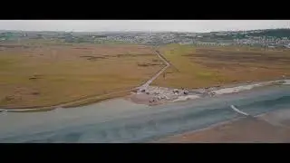 DJI Mavic Pro test flight. Northam Burrows and Westward Ho
