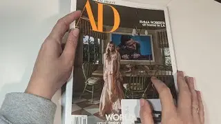 ASMR Architecture Digest Magazine Page Flip Through - May 2024 Issue