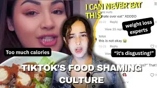 Tiktoks werid obsession with judging what others eat