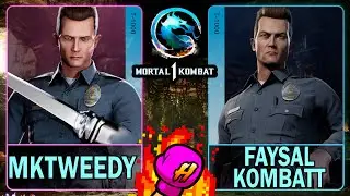 MK1 MKTweedy (T-1000) VS Faysal Kombatt (T-1000)🥊Mortal Kombat 1🥊4K 60ᶠᵖˢ