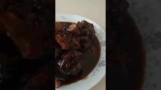 Steam pork leg #asmr #yummy #pork  #satisfyingvideo #shortvideo #viralvideo