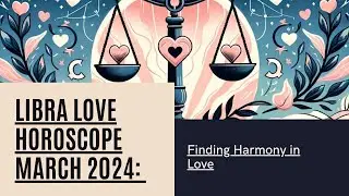 Libra Love Horoscope March 2024 | Finding Harmony in Love