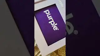 Purple sheets and mattress protector pt1