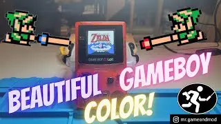 How to mod a Gameboy Color! New TFT LCD SCREEN!
