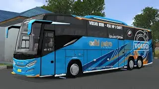 Share Livery Adhi Putra Avante H9 Volvo Mod Mizta Doel // Free Download // Bus Simulator Indonesia 