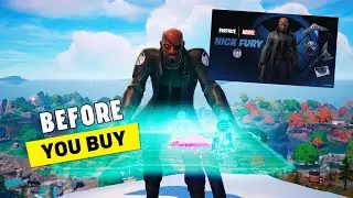 NICK FURY BUNDLE GAMEPLAY | MARVEL x FORTNITE (Before You Buy)