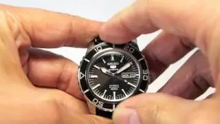 Seiko 5 Sports Black  Ref SNZH55K1