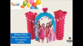 Get Helium Balloons Delivered- Party Balloons delivered to your home or Party Venue