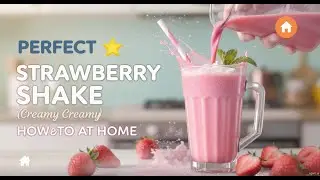 How to Make the Perfect Strawberry Shake at Home &ndash; Creamy & Refreshing Recipe