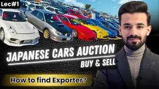 Japanese Used Cars Auction Lec#1 | how to find exporter | profit diaries