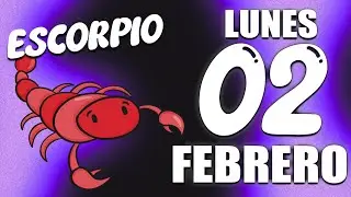 Hor&oacute;scopo De Hoy ♏ ESCORPIO ♏ ALGO MUY GRANDE SE ACERCA ☢️ CUIDADO 💢 2 febrero DE 2026