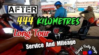 AFTER 444 KILOMETRES LONG TOUR | HUNK  SERVICE & MILEAGE | Baezid Daily Vlogs