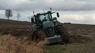 Zimowa orka! Fendt 936 vario & Lemken Europal 9