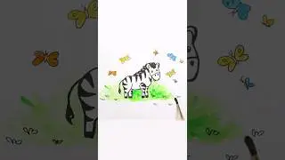 1 Minute Expert Zebra Coloring Techniques