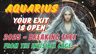 ♒ Aquarius October 2025 – Breaking Free From the Invisible Cage