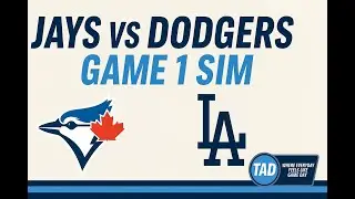 Blue Jays vs Dodgers: Game 1 Simulated! | The Analyst Desk