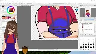 TenkoBerry Does Art : Kitsune Traditional Outfit -I- Stump VTuber