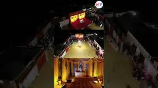 Cinematic Decor Drone Shot #weddingdecor #cinematicdroneshots #droneshots