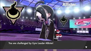 Pokemon Shield - Stow-On-Side gym Battle (Allister Battle)