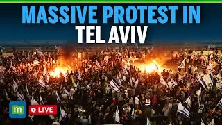 LIVE: Mass Protests Erupt in Tel Aviv Over Gaza Hostage Crisis | Israel Gaza war | N18G