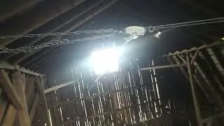 Trying to take the sag out of an old barn roof